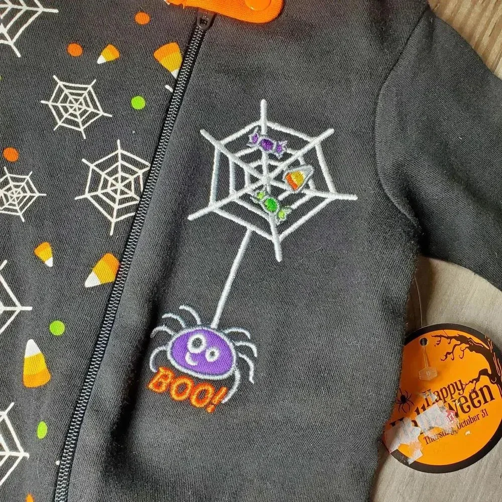 NWT Newborn NB Baby Halloween Onesie Playsuit Pajamas